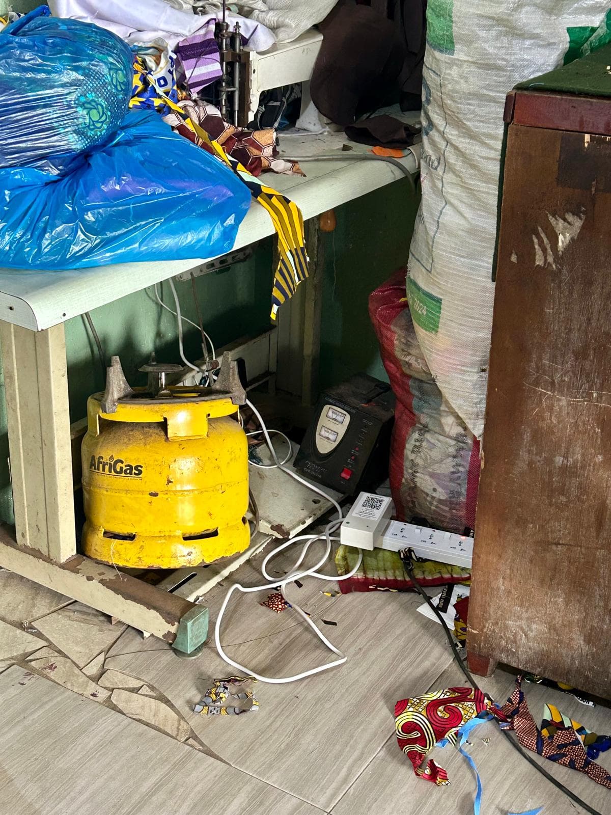 A sensor installed in a small business in Lumley